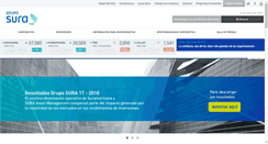 Desktop Screenshot of gruposura.com